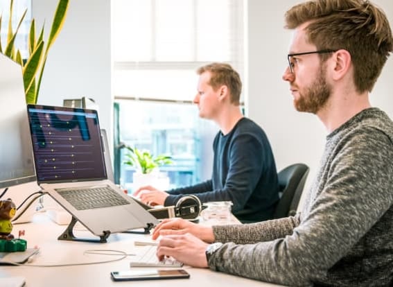 Employees working in Office